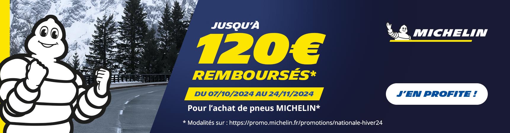 OPÉRATION PROMOTIONNELLE NATIONALE MICHELIN HIVER 2024